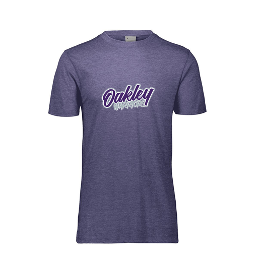 [FTSCUBRY-AS-LOGO1] Decker Men's Tri-Blend T-Shirt - Short Sleeve (Adult S, Royal, Logo 1)