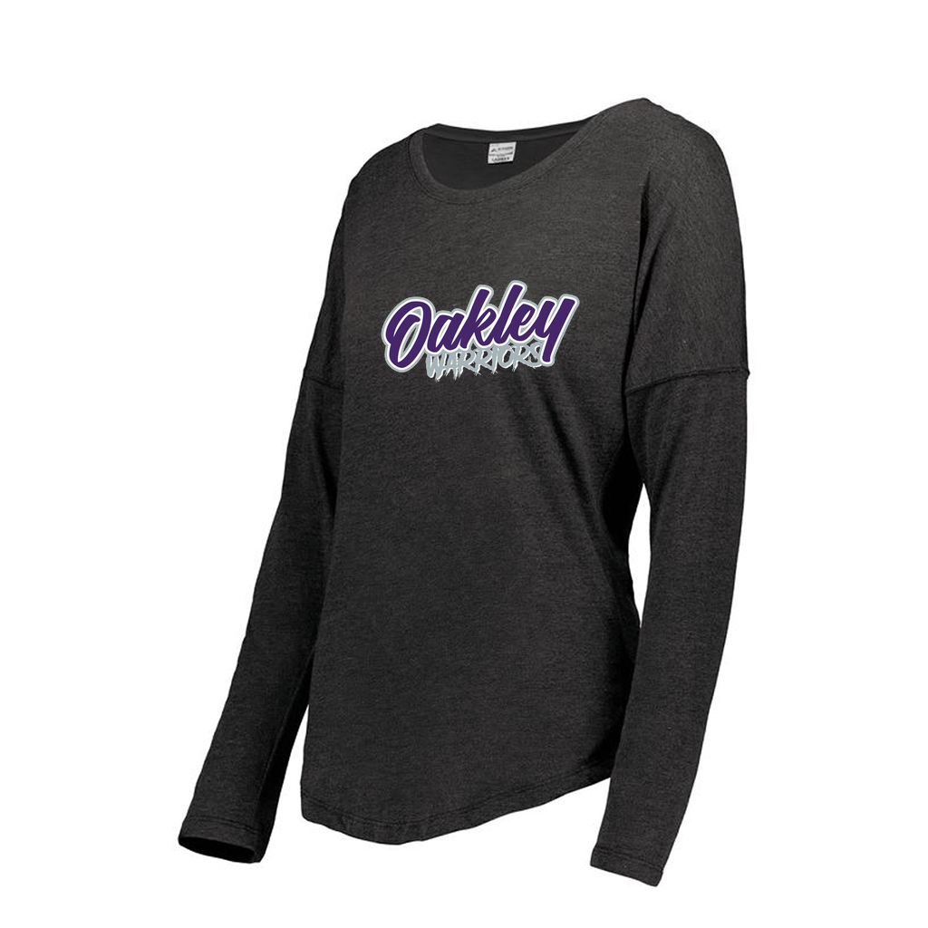 Decker Women's Tri-Blend T-Shirt - Long Sleeve