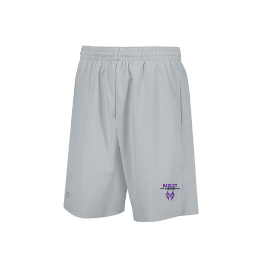 [229556.099.XS-LOGO2] Men's Weld Short (Adult XS, Silver, Logo 2)